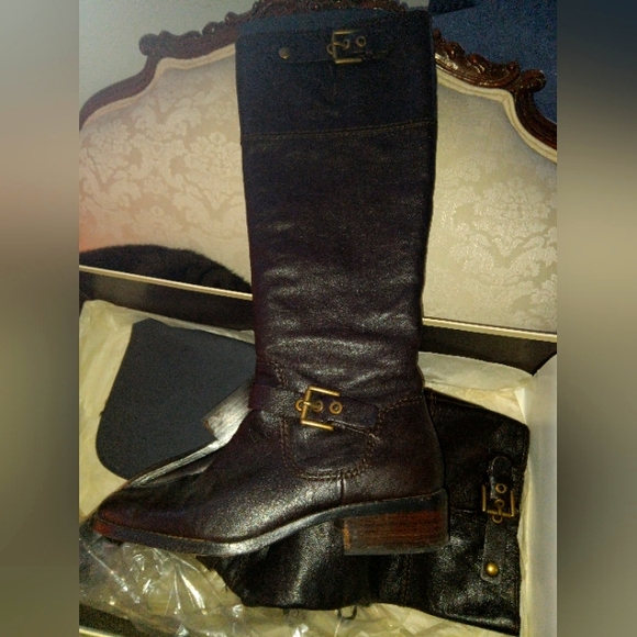 Coach knee high boots - Picture 1 of 8